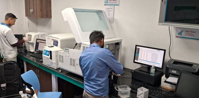 Jogindernagar hospital's laboratory machinery is out of order, patients return empty handed