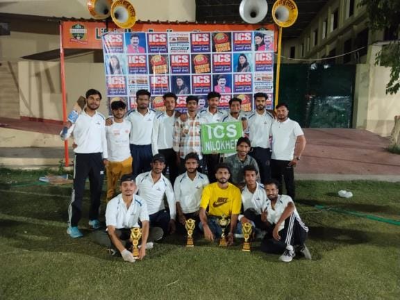 Nilokheri became the winner by defeating Anupgarh in the cricket competition