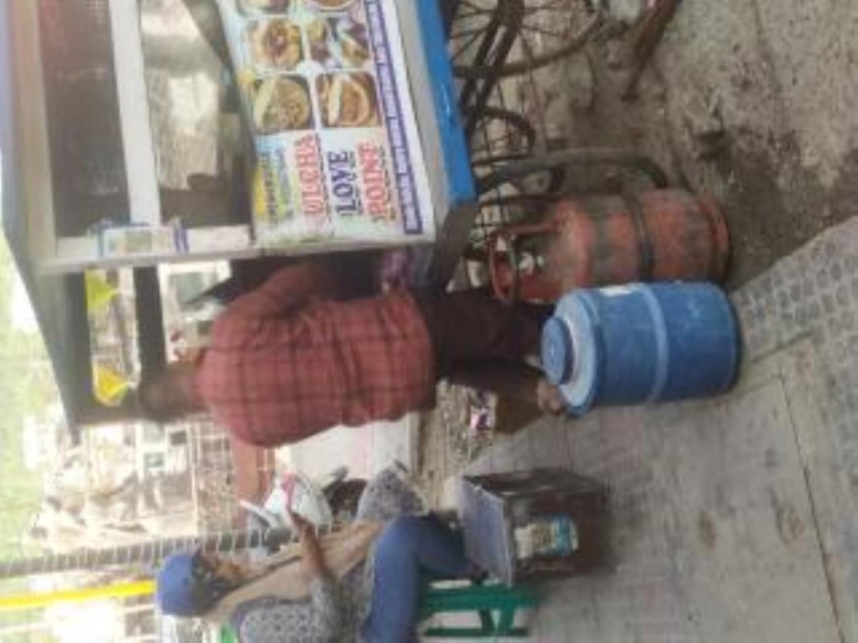 Use of Domestic LPG Cyclinders at food Points