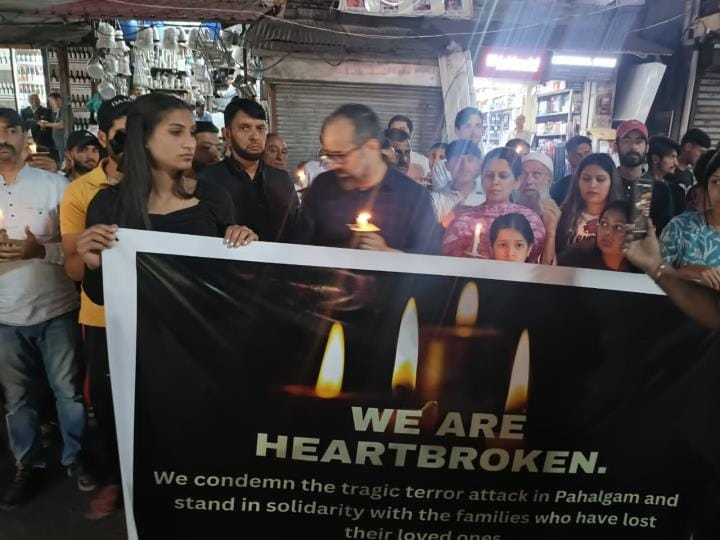 Anger erupted in Chamba against the terrorist attack in Pahalgam