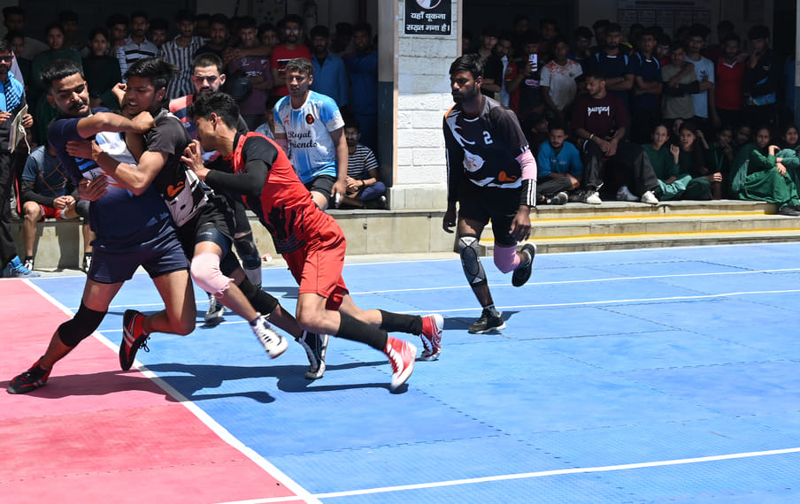 Kotli, Padhar, Mandi, Jogindernagar won matches in Kabaddi