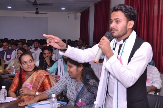 Views expressed on the subject of Uniform Civil Code in Youth Parliament