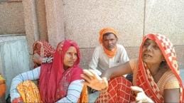 The body of a farmer who came home after taking a loan for his daughter's wedding was found hanging from a noose