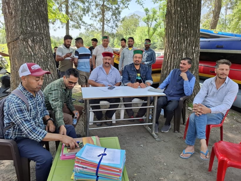168 rafts examined in Pirdi, two rejected