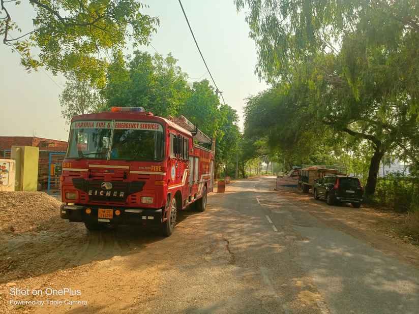 If there is a fire here, how will it be extinguished?