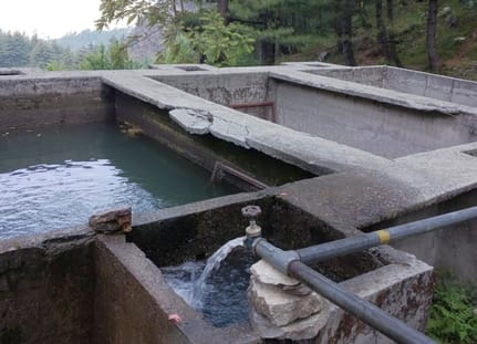 Muddy water coming from taps in Soyal and Haripur