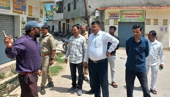 City Magistrate inspected Madhuban Colony and assured to solve the problem