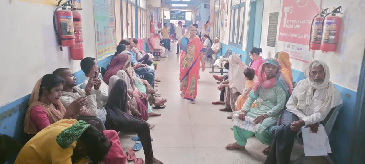 E-treatment service stopped in civil hospital for 12 days, 700 patients faced problems