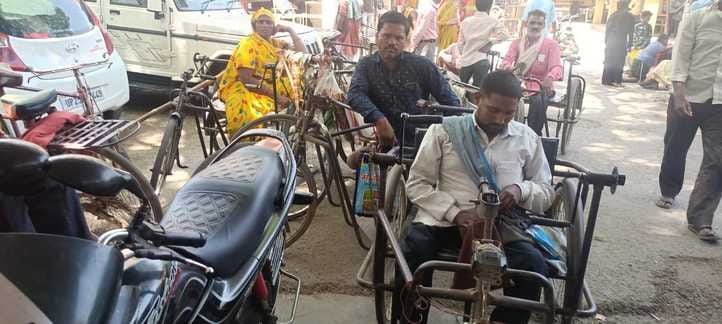 The disabled system made the disabled suffer the pain of being dragged
