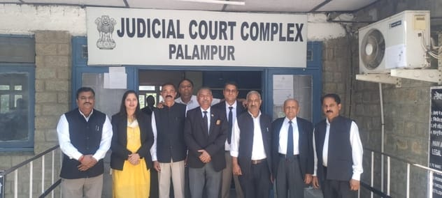 Kapil Mandal became the President of Palampur Bar Association