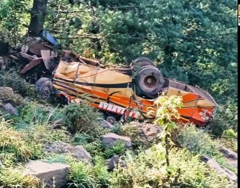Bus Fell in Rench, Two Died