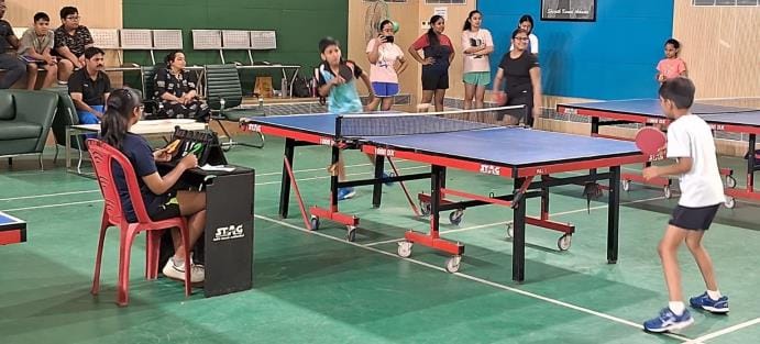 Durvank won double title in table tennis championship