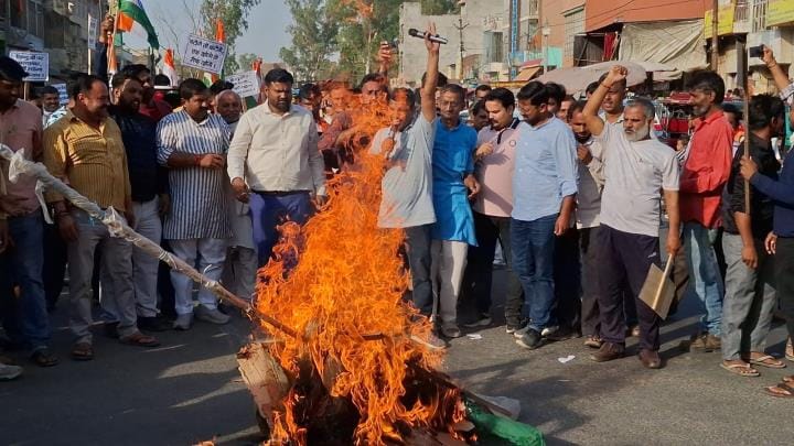 People are sad and angry due to terrorist attack in Pahalgam