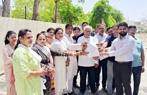 Opposed the demolition of Jain temple, submitted memorandum to SDM