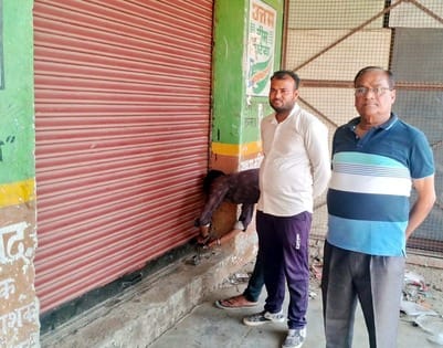 The locks of the fertilizer warehouse were broken in Bilsi, an attempt was made to steal
