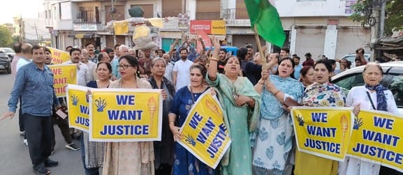 jammu, protest, channi himmat