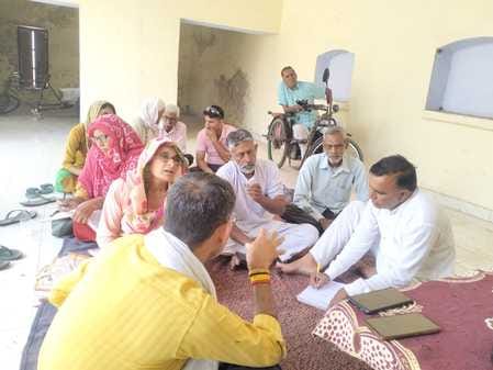 Gram Sabha organized in village Gujarwas
