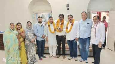 क्रॉस वोटिंग में जीते कांग्रेस के अहद खान।