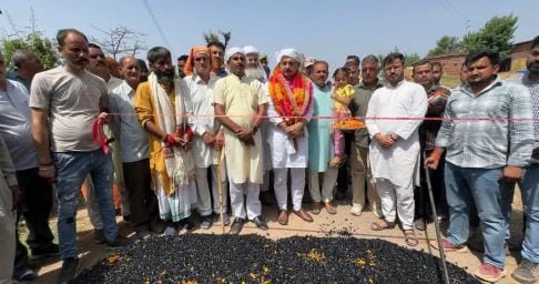 MLA Start Road Construction work