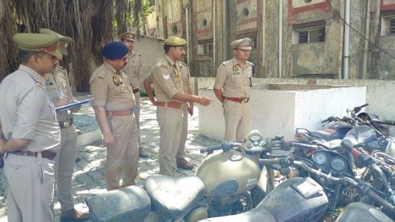SP Railway inspected the police station, checked the arrangements
