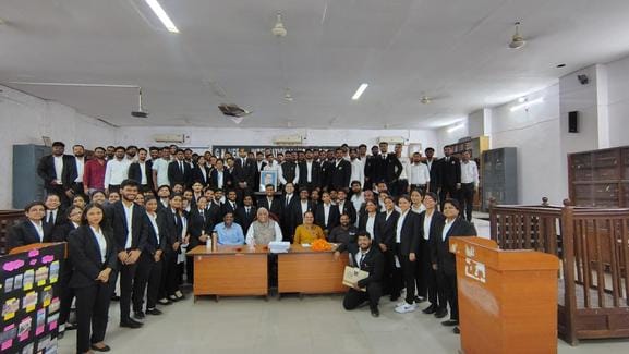 Anika Jain's team winner in moot court competition
