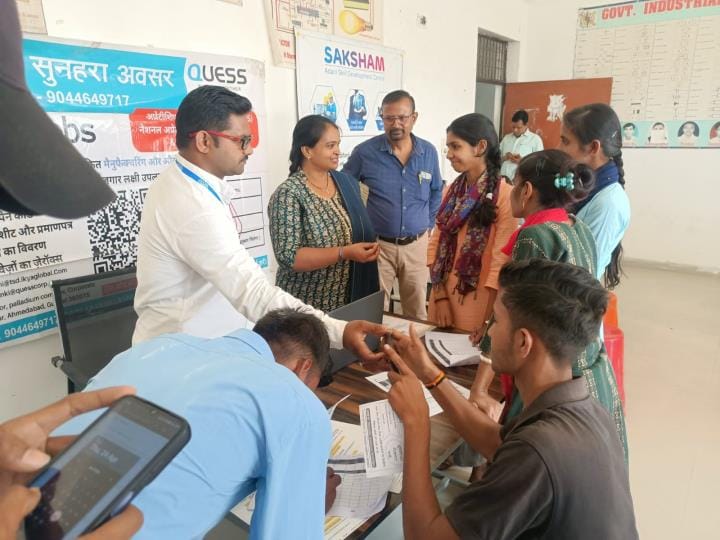 76 candidates selected in the job fair