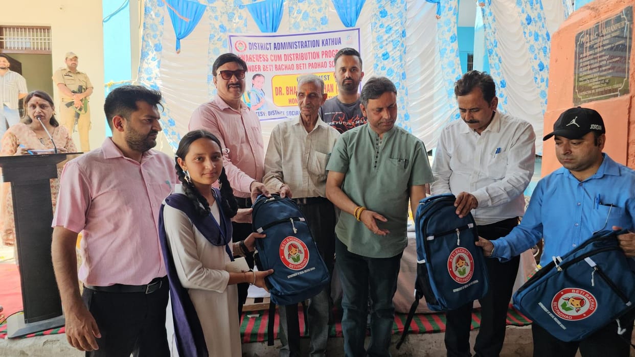 Students gave speech on women empowerment