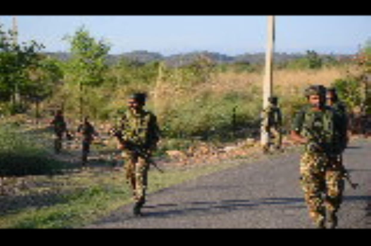 A woman saw four suspects in Chhann Arodiyan, the army cordoned off the area