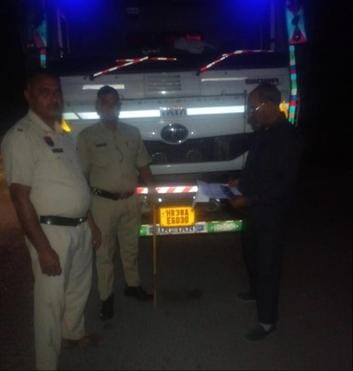Rs 12.60 lakh fine imposed on four vehicles
