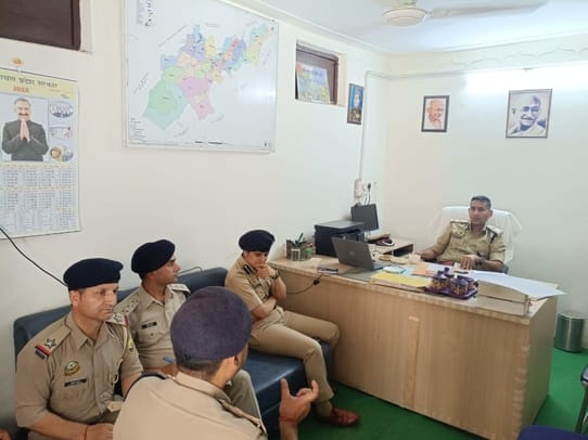 DIG and SP inspected Gagal police station