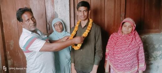 Ejaz tops in high school and Arju tops in intermediate