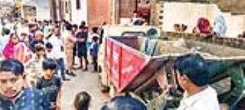 The driver was watching mobile while driving the garbage truck, crushed the girl and she died