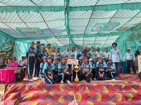 Samridhi and Amandeep won the Best Player title