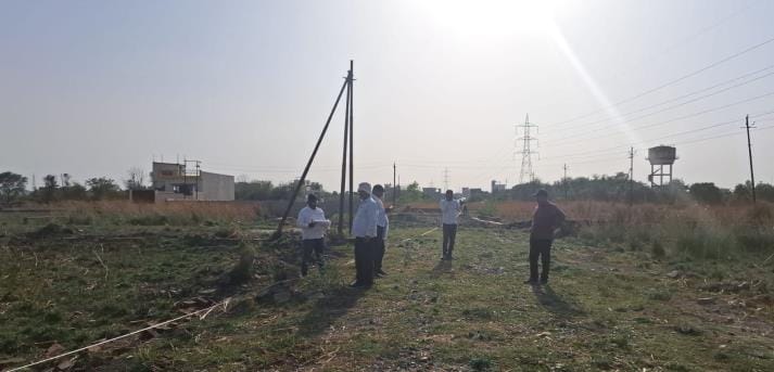 Gaushala's land was measured, private road found on government land