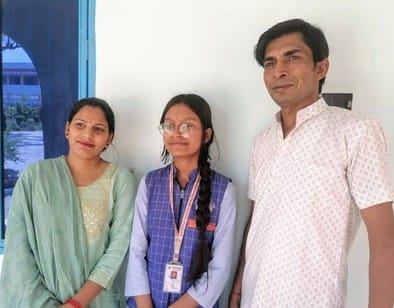 The school room will be named after topper Vaishnavi