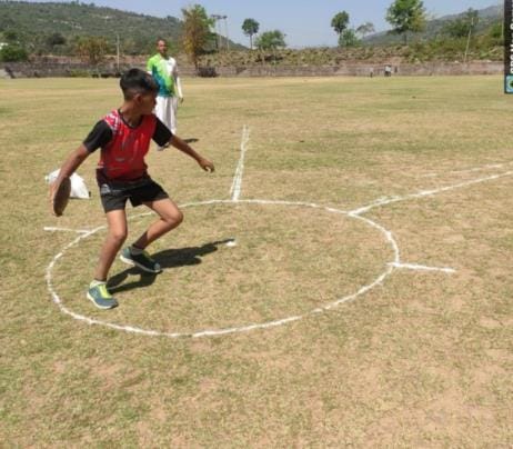 Rafia Begum won the 200 meter long race
