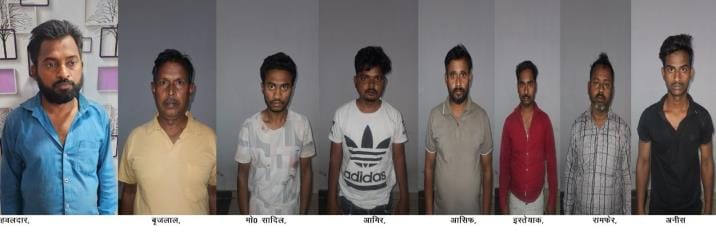 Gang involved in stealing high voltage power cables busted