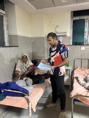 Now there will be direct monitoring of the health of patients admitted in the district hospital