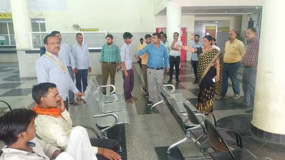 The principal got angry after seeing scattered chairs and stretchers locked in the store