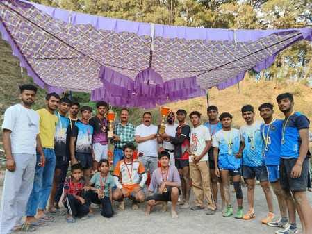 Upper Khalili team winner in Kabaddi competition