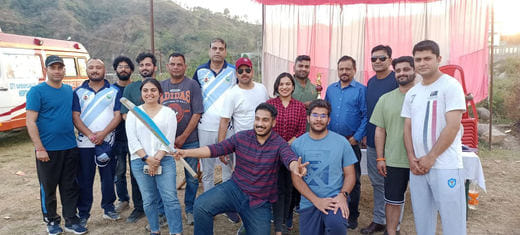 OT Warrior defeated Baazigar in cricket match