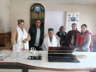 Bhim Singh Negi took charge as Pooh Tehsildar