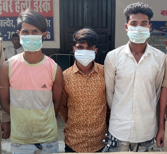 Three miscreants including two accused involved in the couple murder case arrested