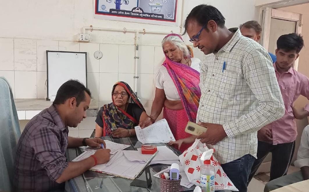 2607 patients were treated in the fair