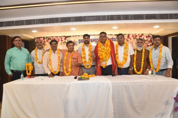 Avinash became the president of Allahabad Computer Dealers Welfare Association