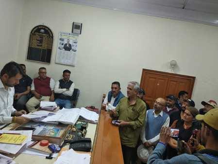 Kisan Sabha demonstrated in Rohru and Jubbal