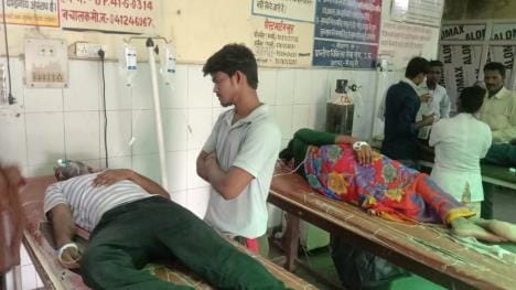 Treatment was not available, three died in three days due to heart attack