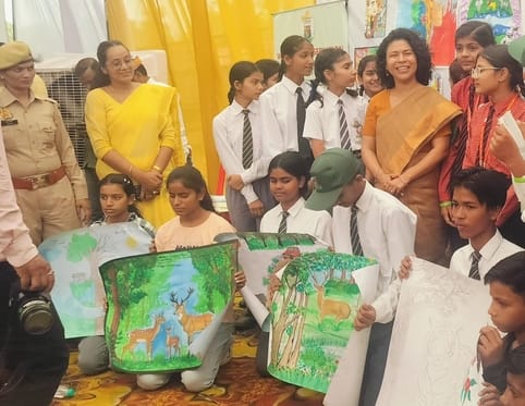 Children were made aware about wildlife and environment