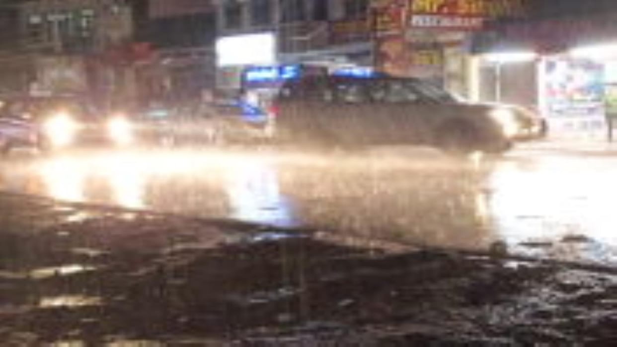 The temperature rose during the day, the weather became pleasant due to rain in the evening