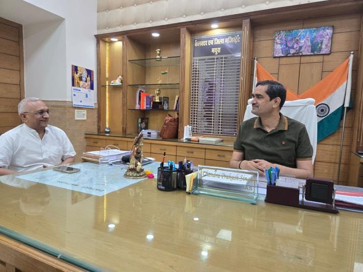 A connecting road will be built on the Vrindavan-Mathura road